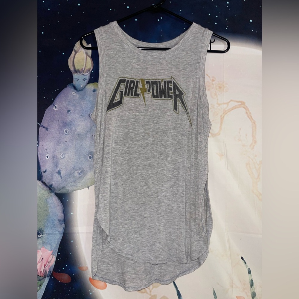 Girl power tank